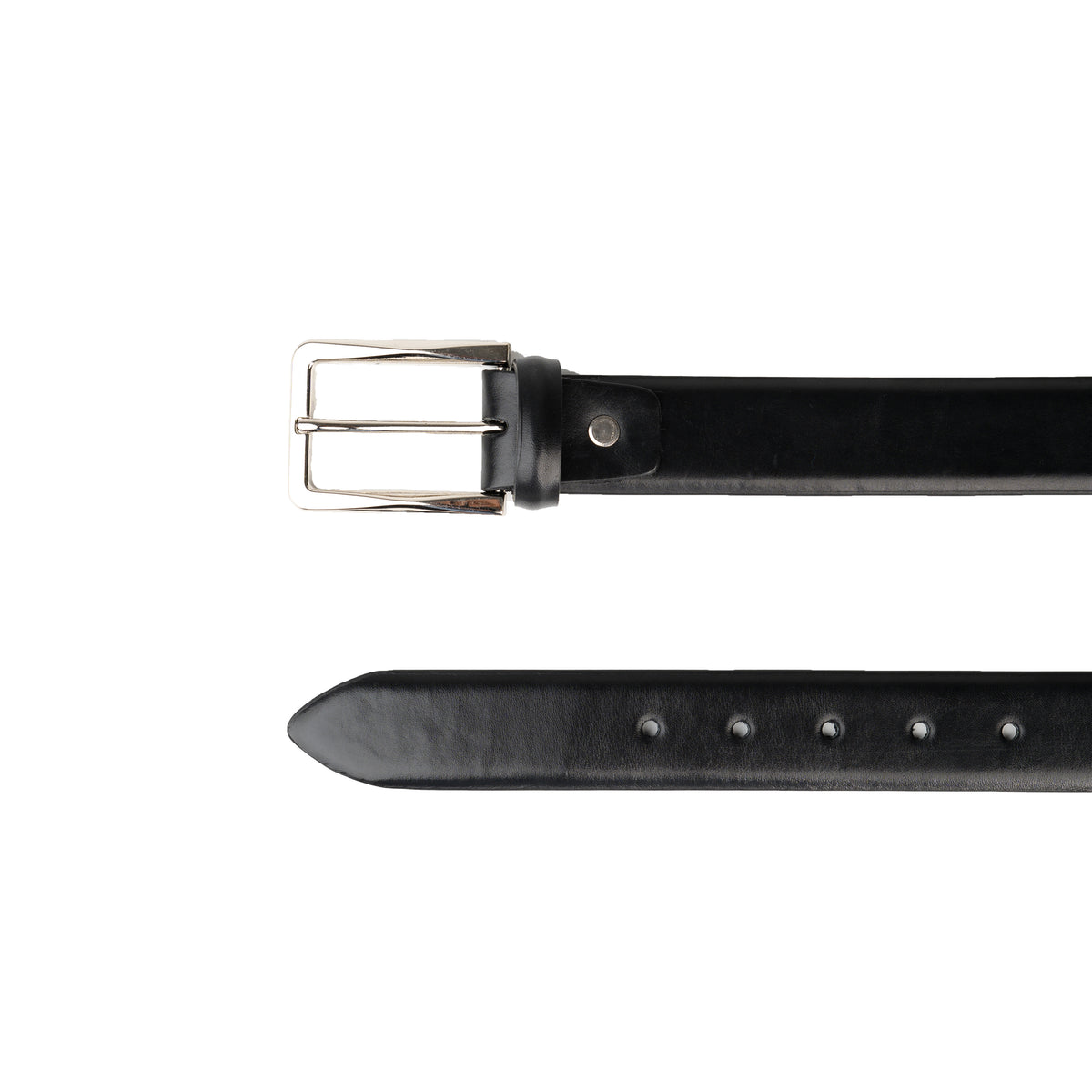 Basic Belt Black - flat view