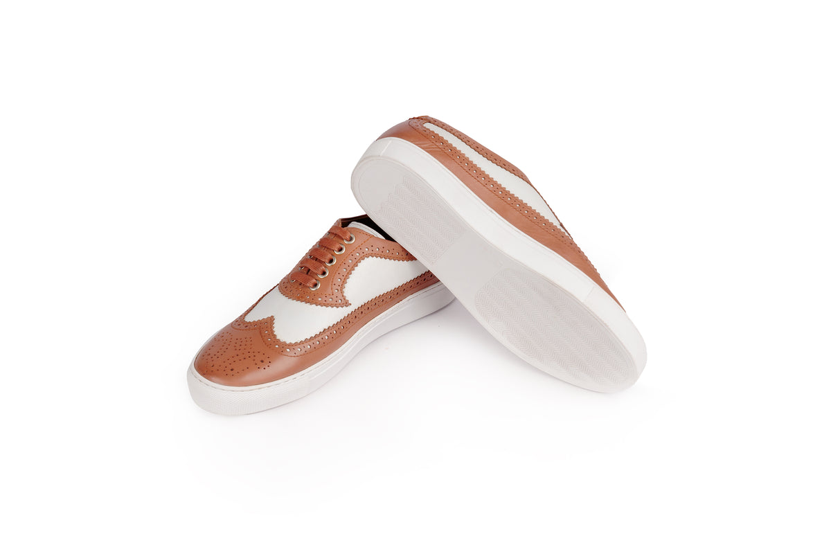 Manchester Tan & White