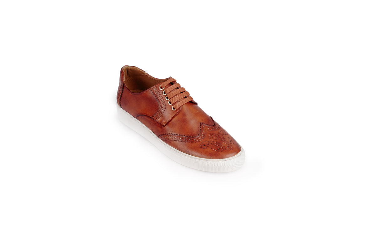 Capetown Camel White Sole